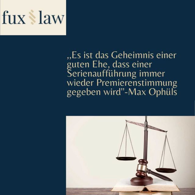 Premierenstimmung © Fux Law